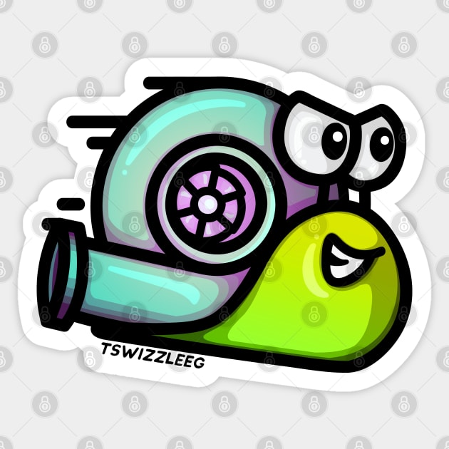 Turbo Snail - Ambiance Sticker by hoddynoddy